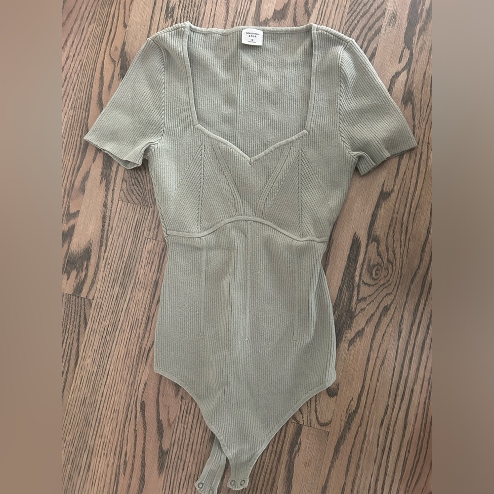 Abercrombie Olive Green Bodysuit